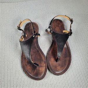 Freebird by Steven Palm Calf Hair Sandal